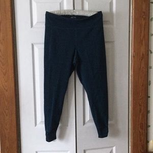 Cascade Sport Teal and Black leggings